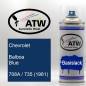 Preview: Chevrolet, Balboa Blue, 708A / 735 (1961): 400ml Sprühdose, von ATW Autoteile West.